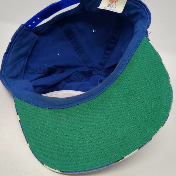 Pocatello Snapback 5 Panel Cap Blue One Size American Headdress Graphic Vintage - Picture 7 of 9